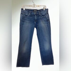 Lucky Brand Jeans Cropped Straight Leg Size 28 6